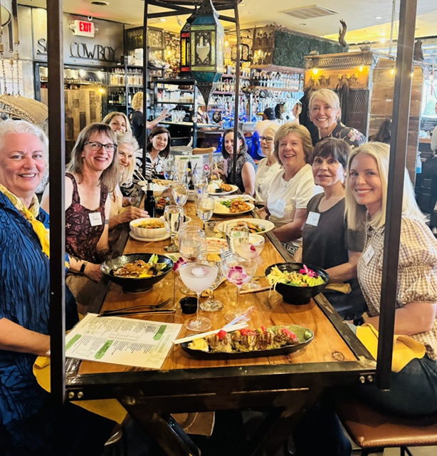April Dinner Club Attendees
