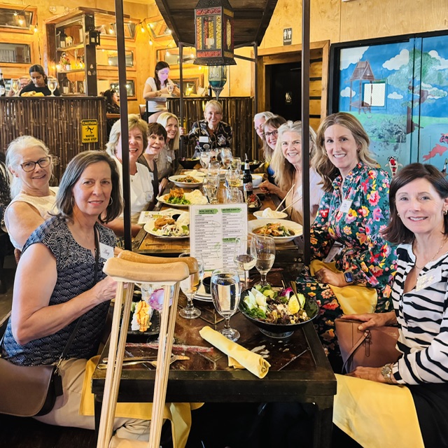 April Dinner Club Attendees