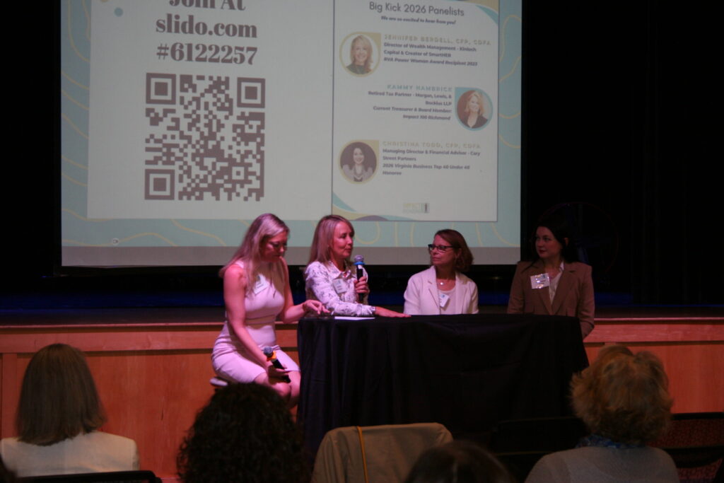 Jennifer speaking on Panel at Big Kick 2026 Event